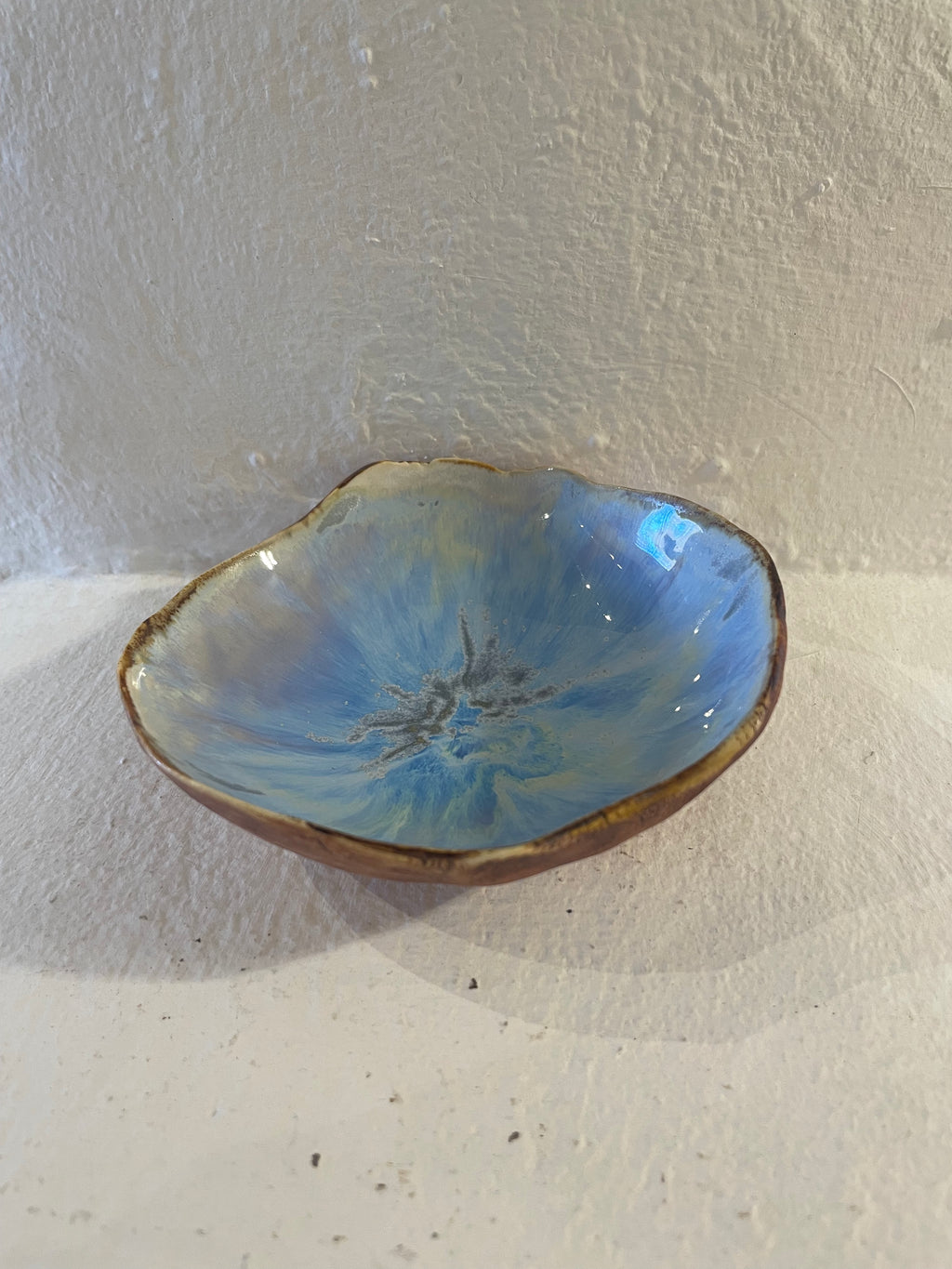 Geo dish - Blue - 3 sizes