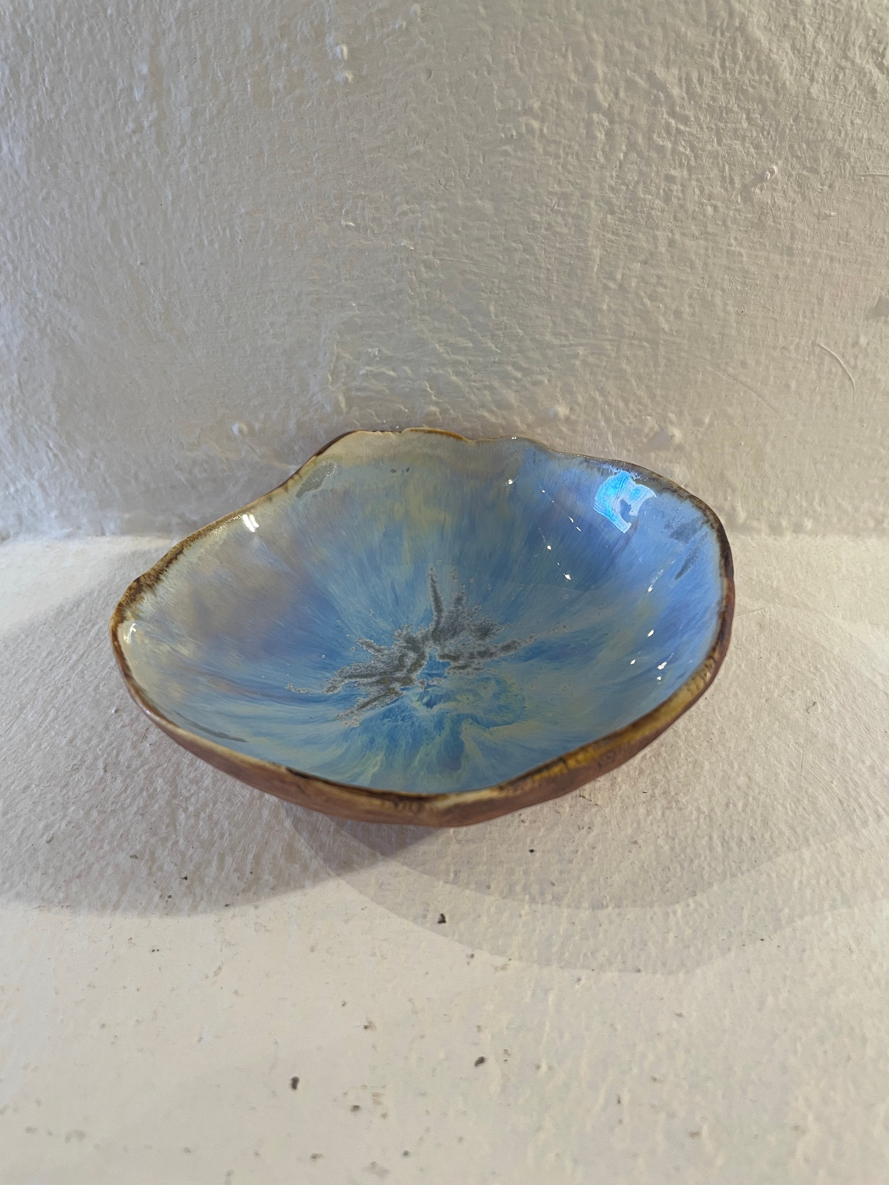 Geo dish - Blue - 3 sizes