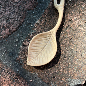 Wooden Spoon - Corn husk handel