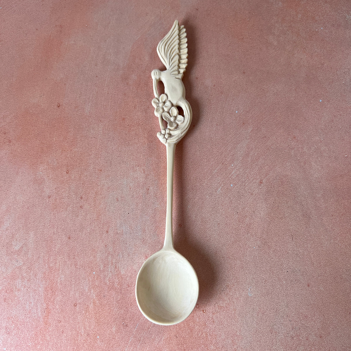 Wooden Spoon - hummingbird