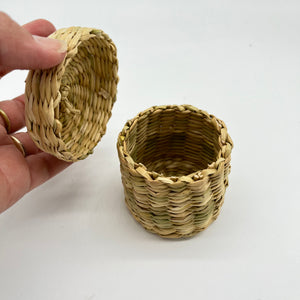 Assorted little keepsake baskets