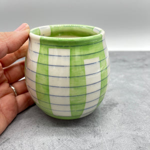 Green Porcelain tumbler