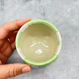 Green Porcelain tumbler
