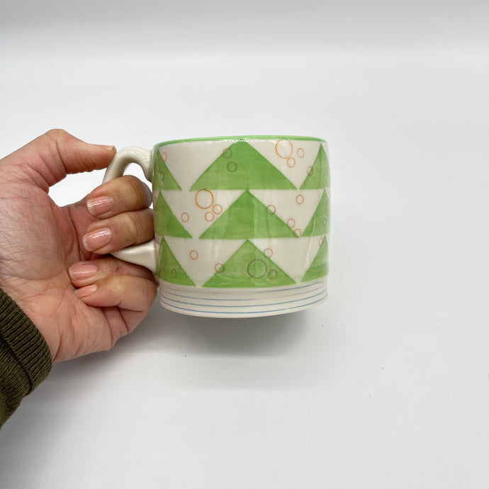 Green mug - Porcelain