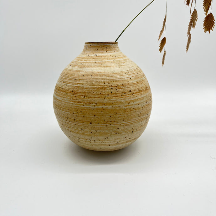 White Matte Vase - Stoneware