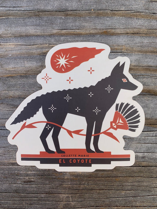 El Coyote Decal