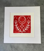 Spirit Wand Block Print - two sizes