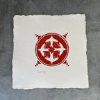 Alchemy Block Print - 8” by 8”