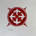Alchemy Block Print - 8” by 8”