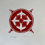 Alchemy Block Print - 8” by 8”