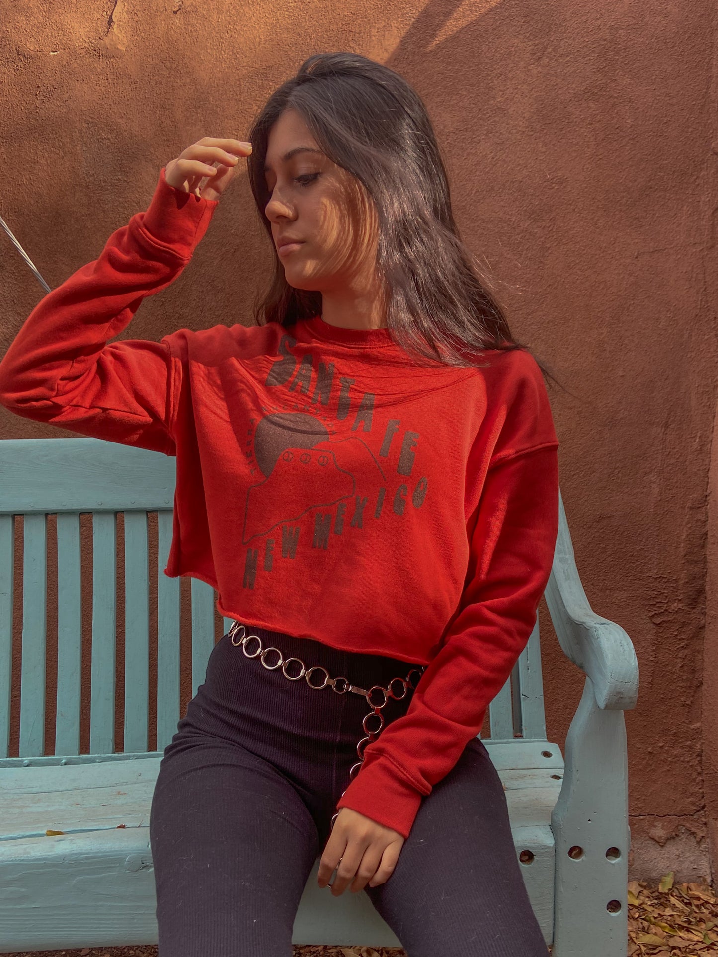 Santa Fe Sweatshirt Cropped