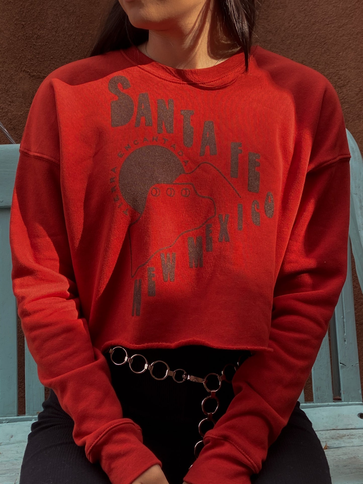 Santa Fe Sweatshirt Cropped