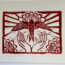 Load image into Gallery viewer, Hermosa Libertad - 11” by 14” Block Print
