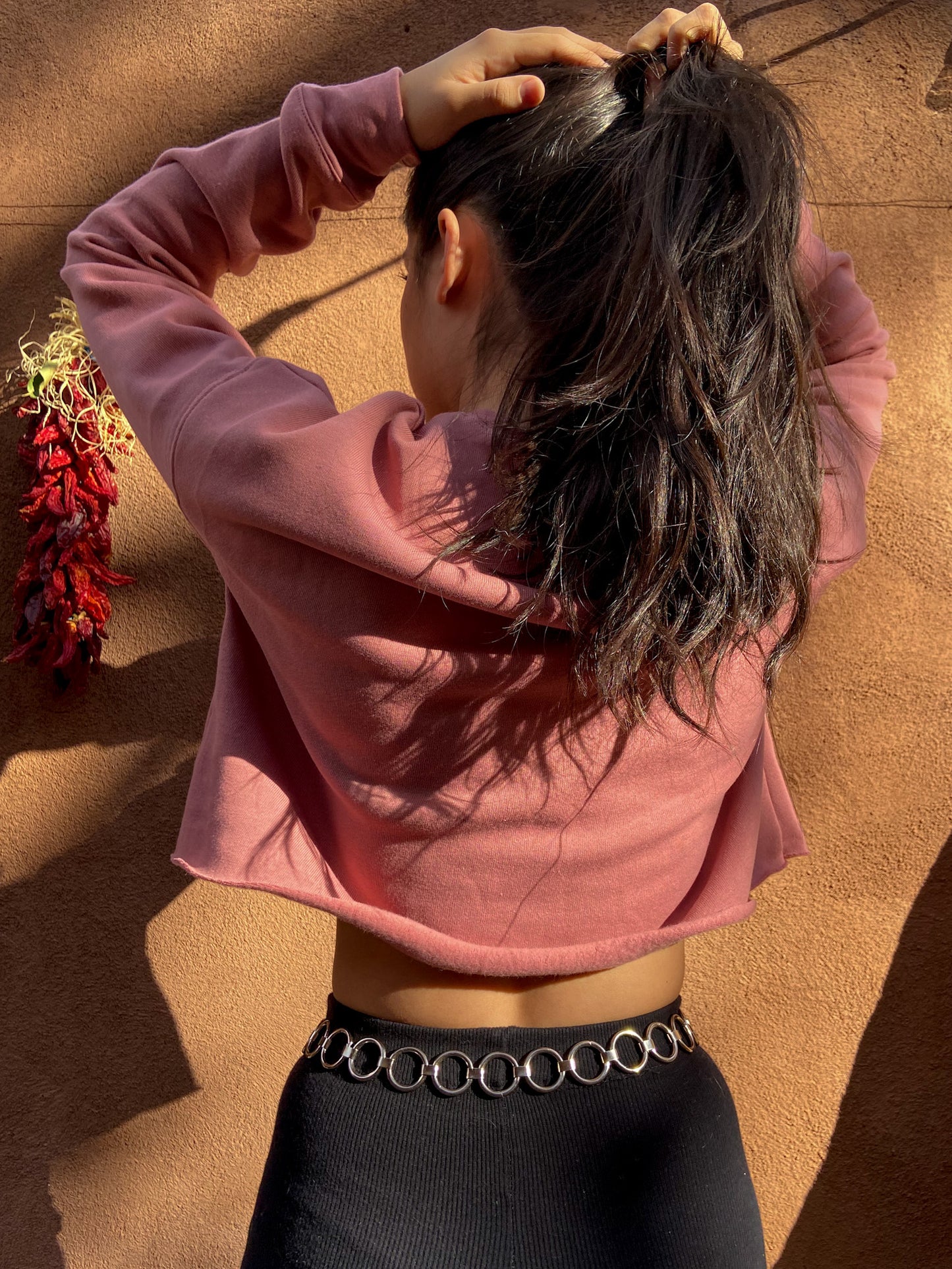 Santa Fe Sweatshirt Cropped