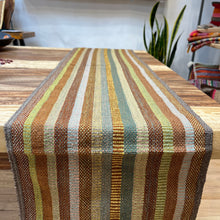 Load image into Gallery viewer, Table Runner - Multicolor earth tones ~ Andean textiles #3
