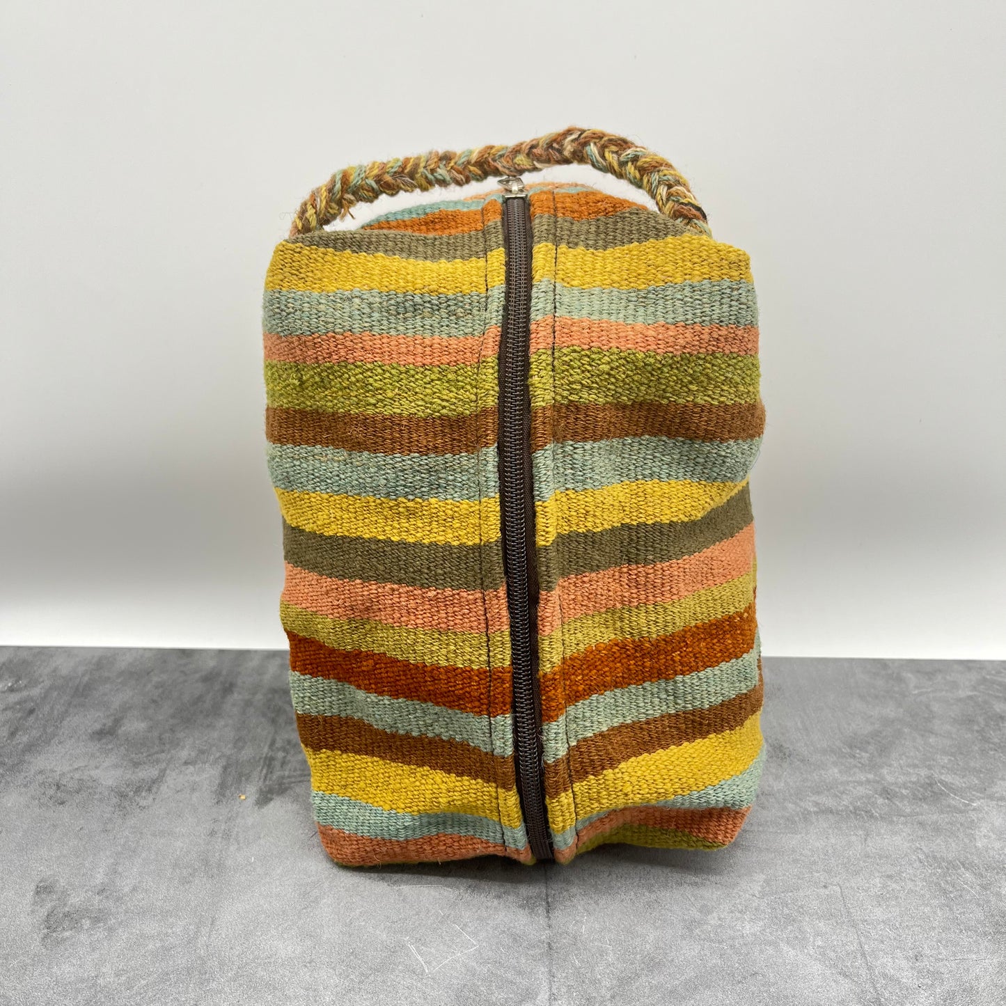 Toiletry Bag ~ Earth Tones ~ Andean textiles