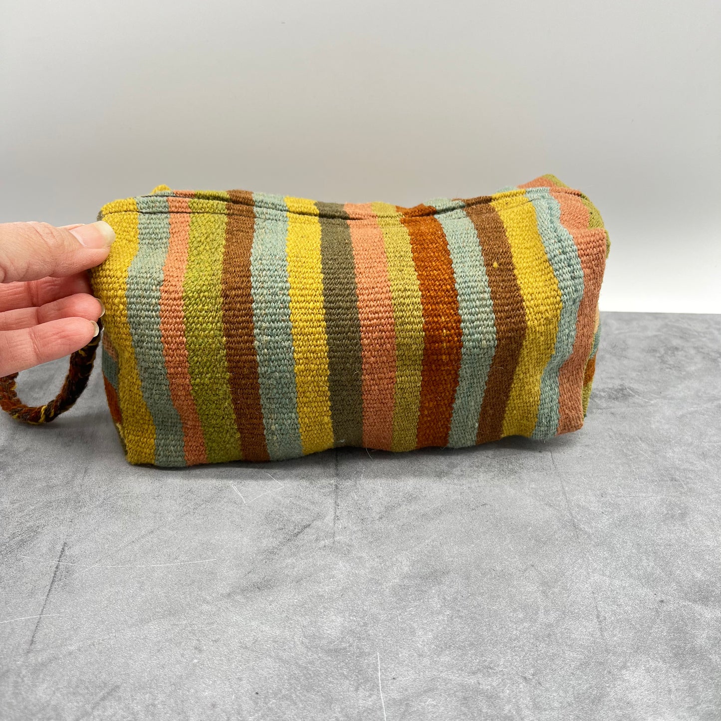 Toiletry Bag ~ Earth Tones ~ Andean textiles