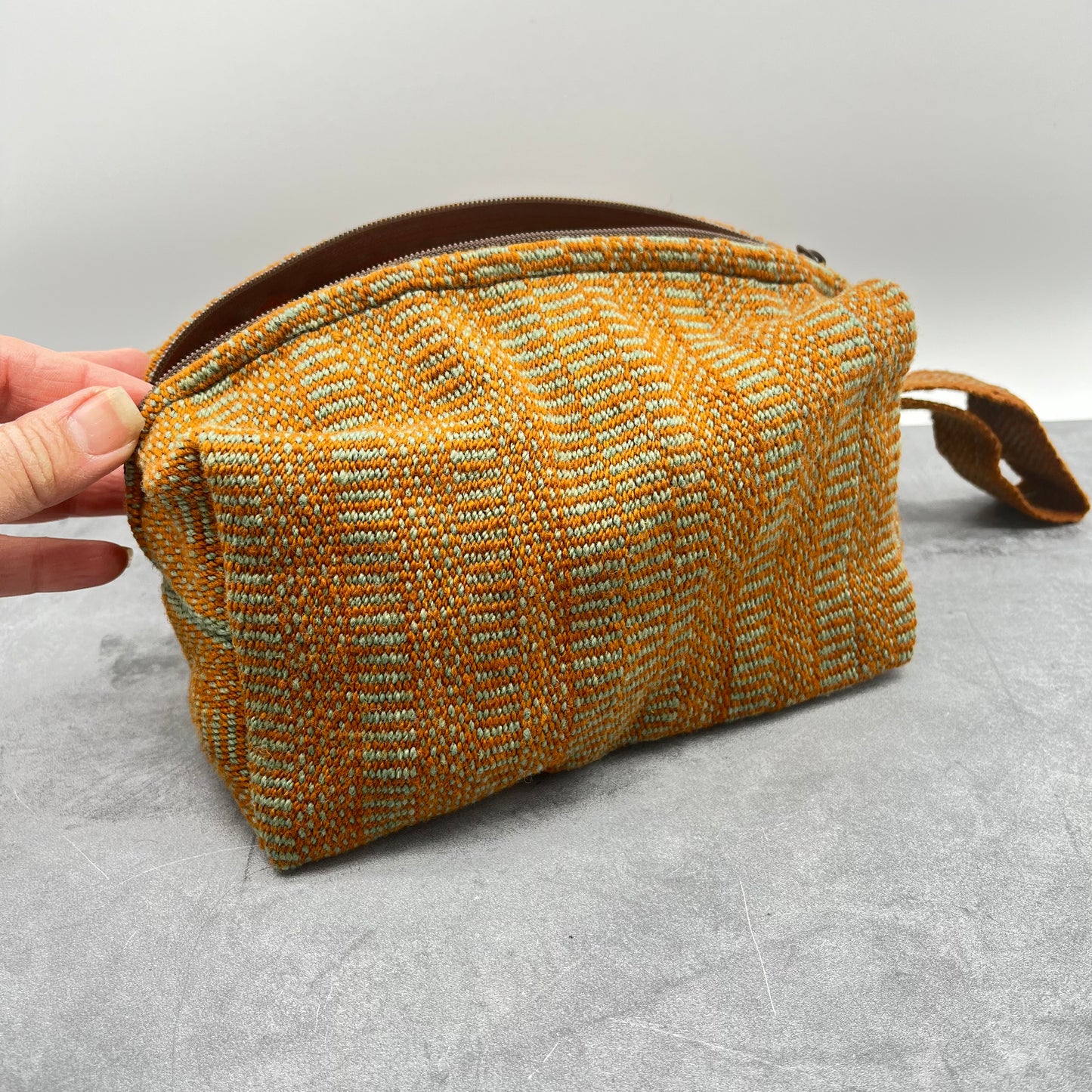 Toiletry Bag ~ Earth Tones ~ Andean textiles