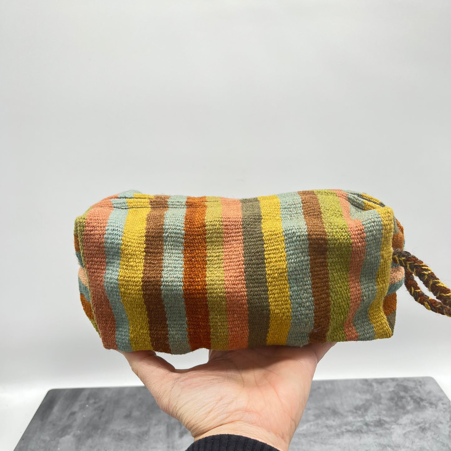 Toiletry Bag ~ Earth Tones ~ Andean textiles