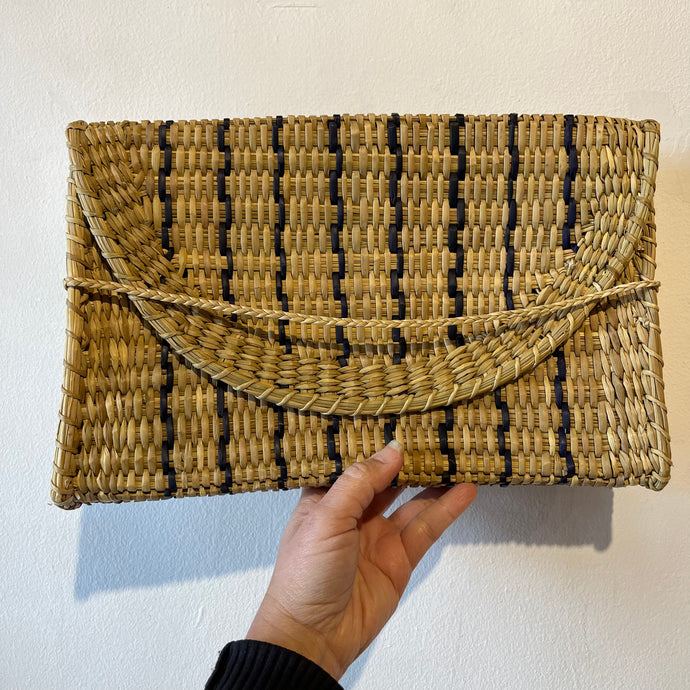 Letter Clutch ~ Handwoven Junco from Peru