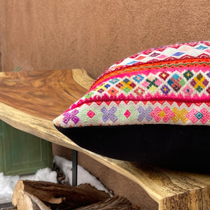 Pillowcase - colorful Andean tones