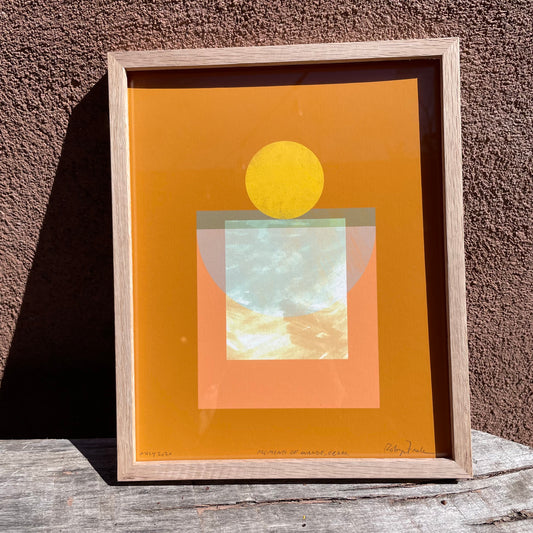 Memento of change: ochre - Giclee Print