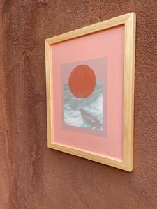 Memento of change: light coral - Giclee Print
