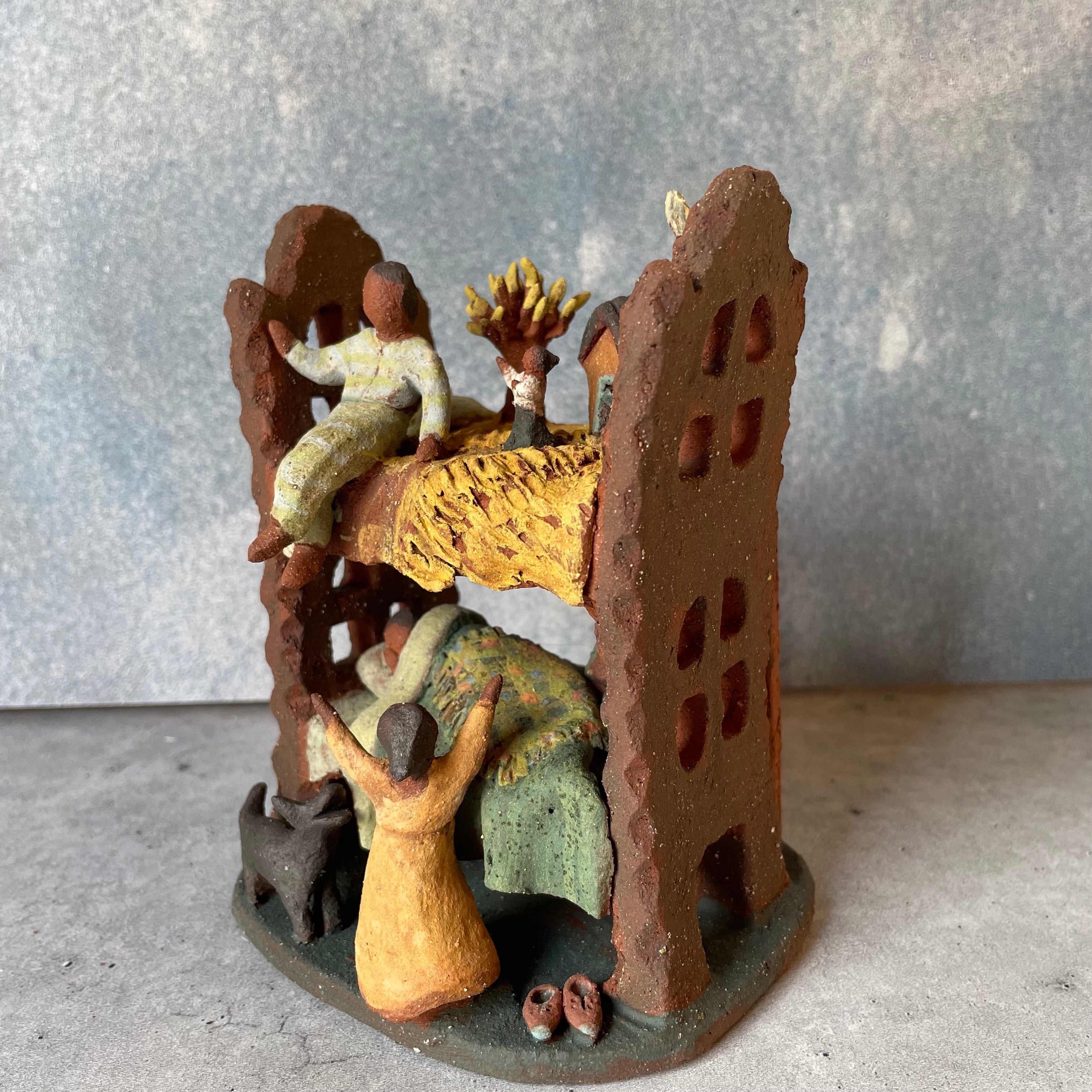 Bedtime Bunkbed - Large - Miniature Sculpture