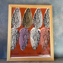 Load image into Gallery viewer, Multicolor corn prints  • 11 x 14 serigraphy
