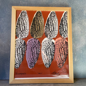 Multicolor corn prints  • 11 x 14 serigraphy