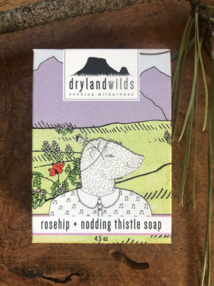 Rosehip + Nodding Thistle Soap