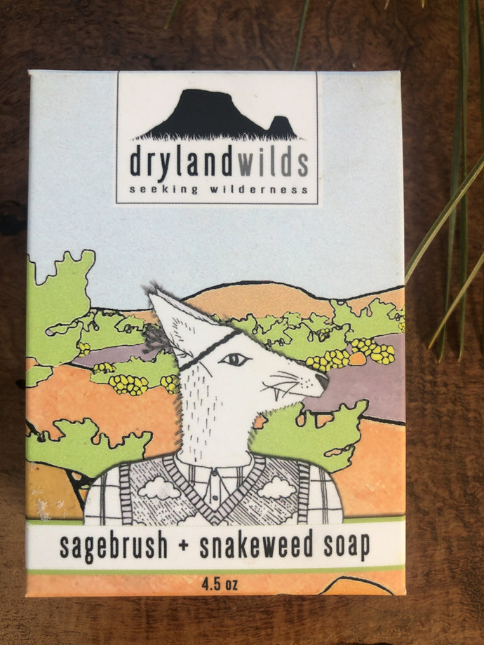 Sagebrush + Snakeweed Botanical Soap