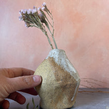 Load image into Gallery viewer, Organic shape - Speckled Bud Vase
