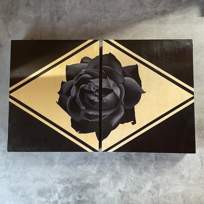Shadow Blossom - Oil on Wood Panel