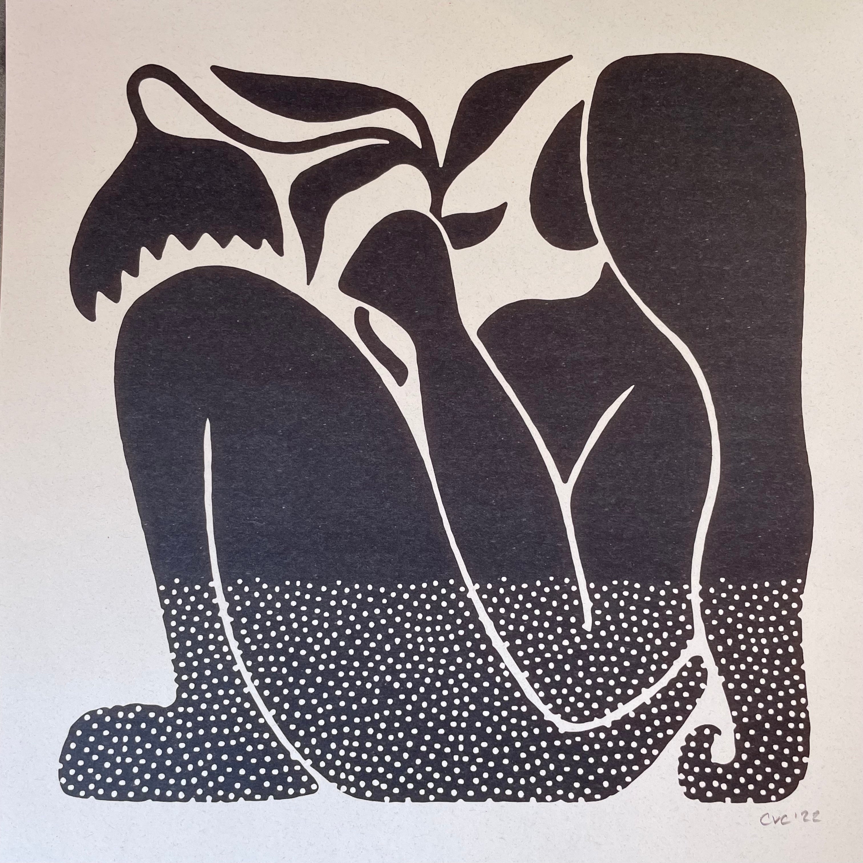 Framed Woman • 12”x 12” print