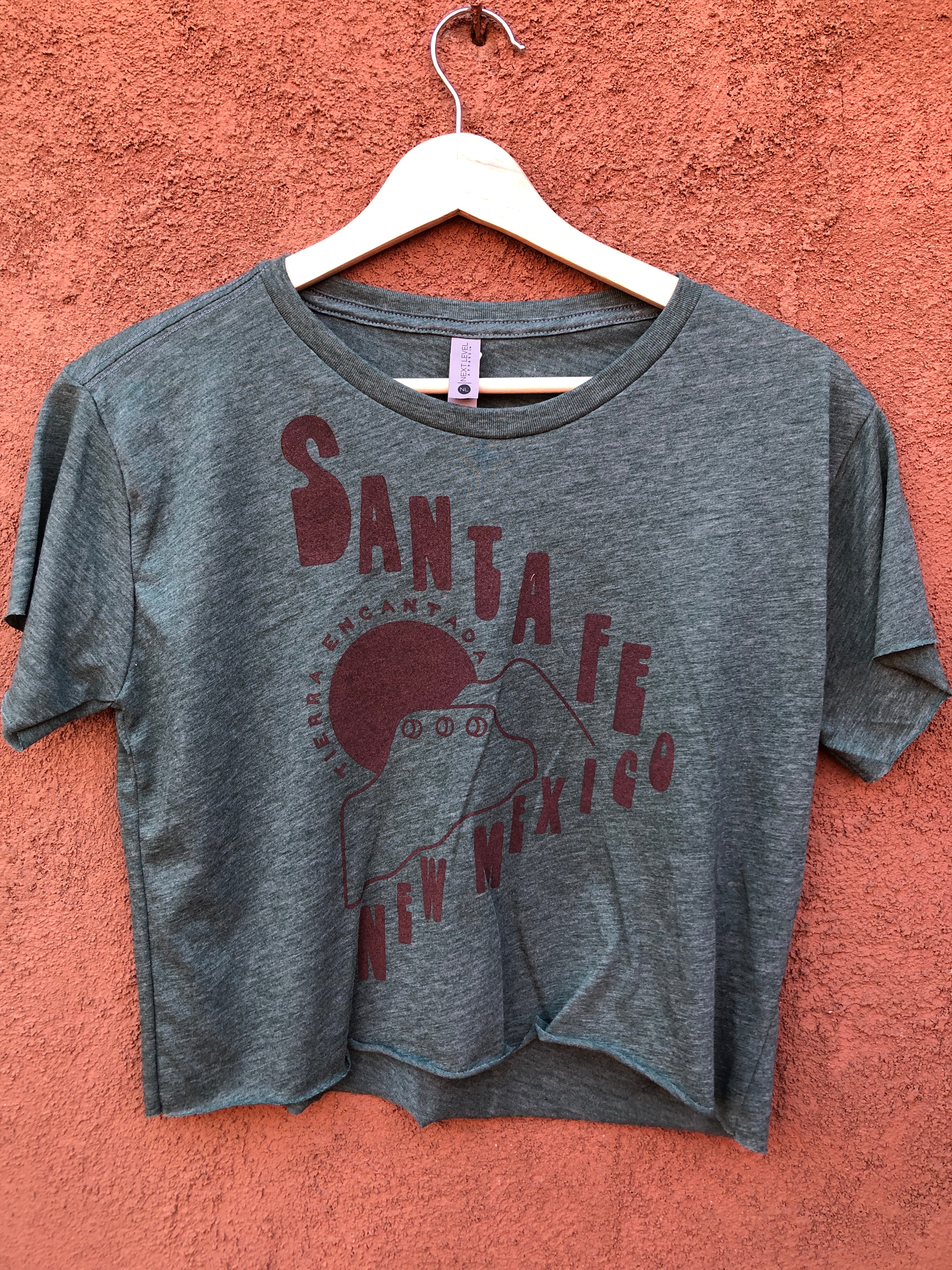 Santa Fe Crop Tee