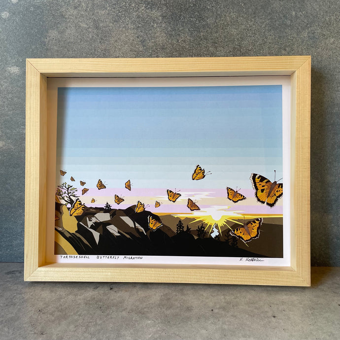 Tortoiseshell Butterfly Migration - Print
