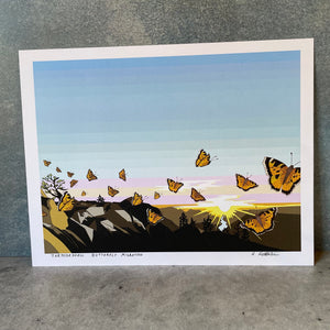 Tortoiseshell Butterfly Migration - Print