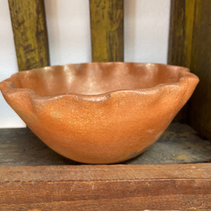 #11 Micaceous pottery - Small serving bowl