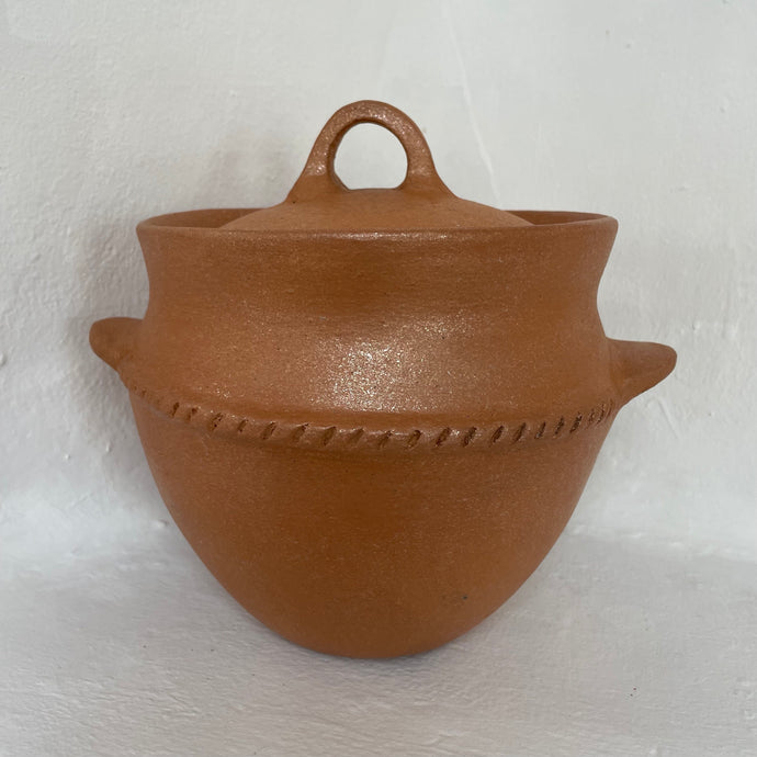 #14 Micaceous pottery - Serving Pot