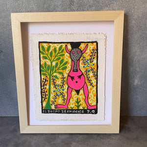 Painting by Lastenia Canayo - El Dueno De Amacisa