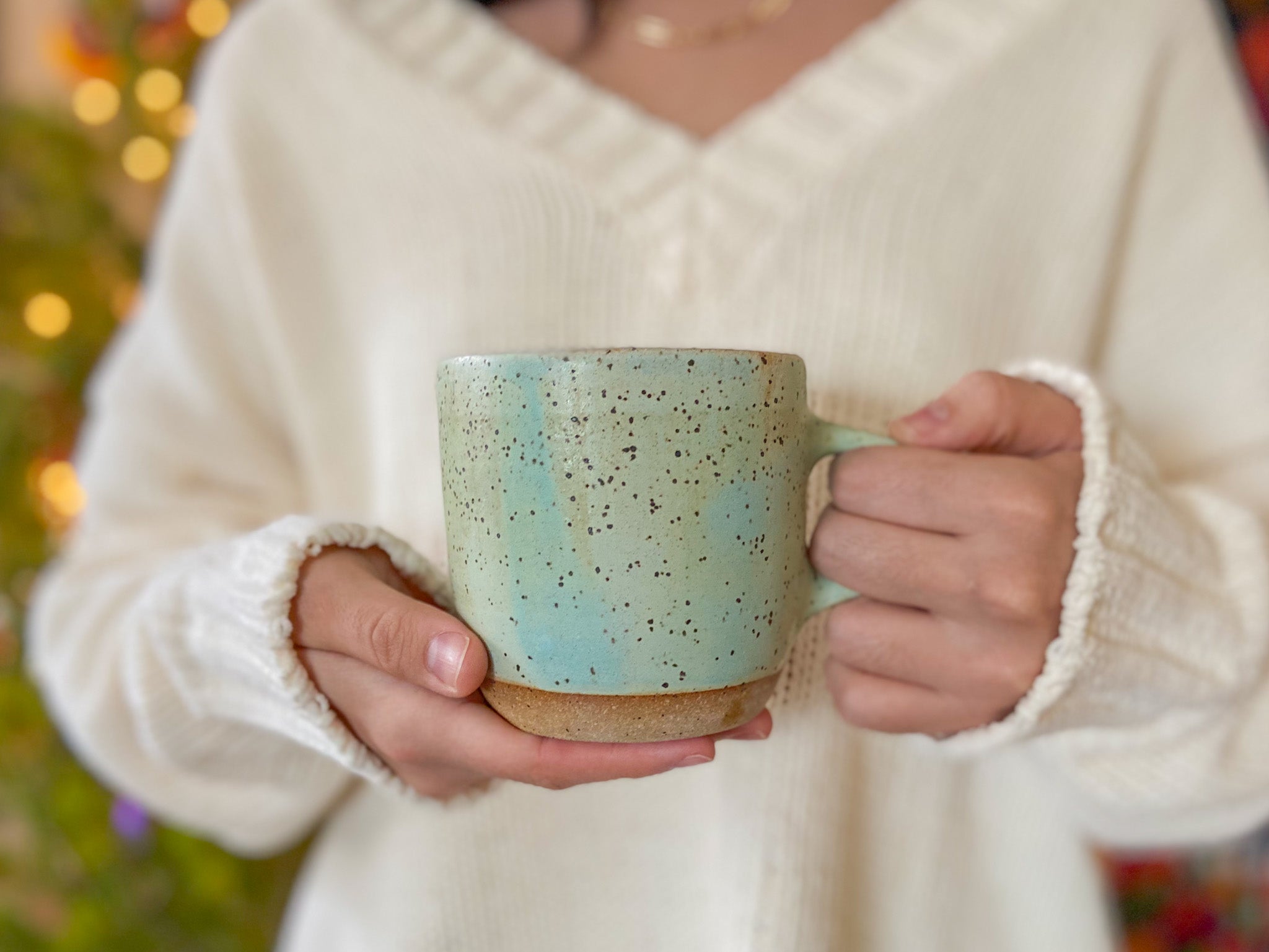 Seafoam Mug - stoneware