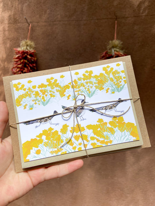 Roadrunner Greeting Cards - Set of 5