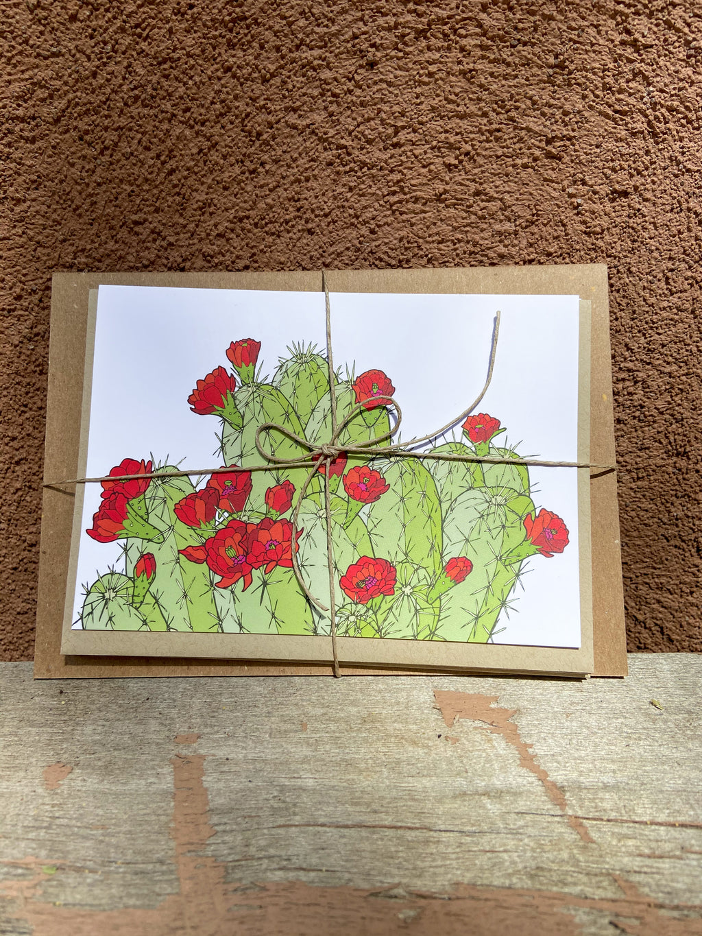 Hedgehog Cactus Greeting Cards - Set of 5