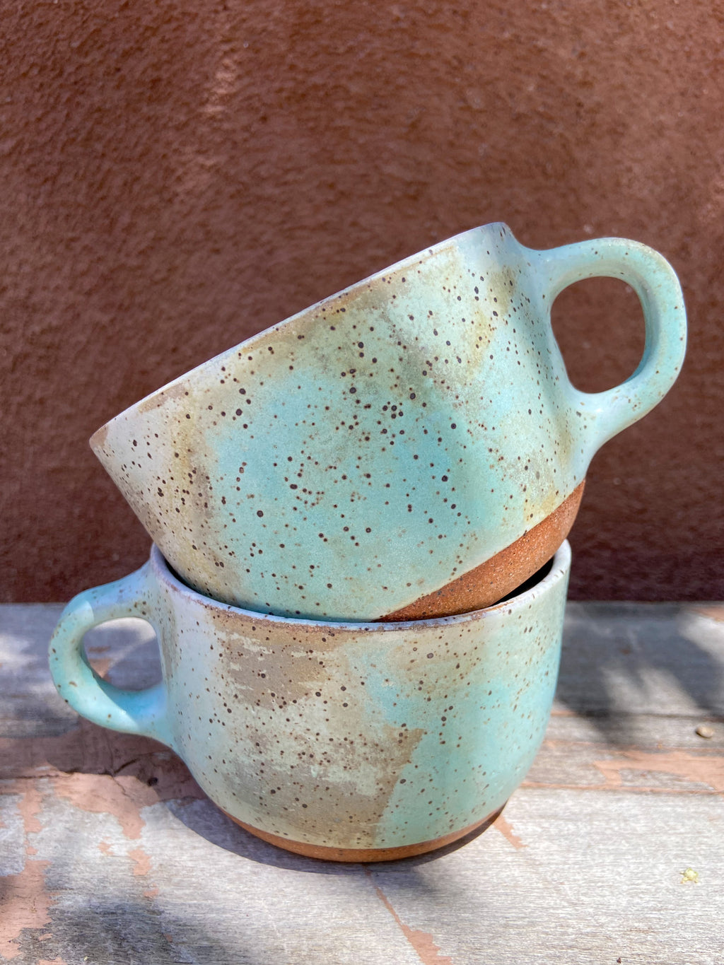 Mint Cappuccino mug - Stoneware