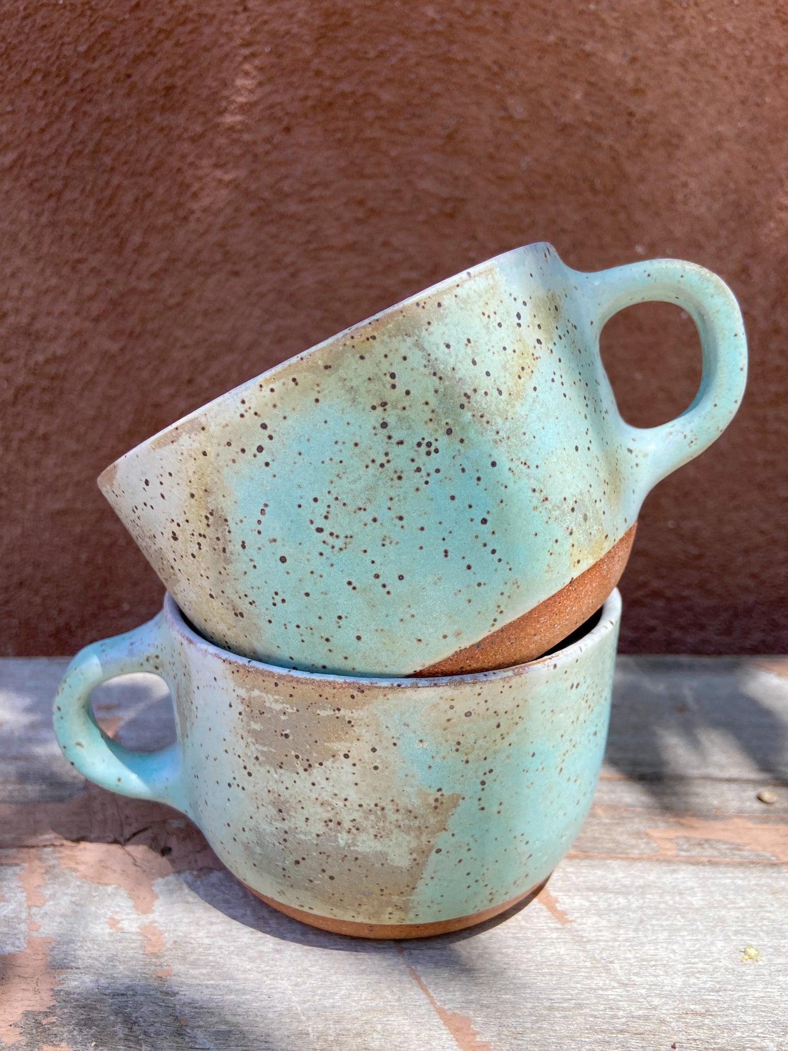 Mint Cappuccino mug - Stoneware