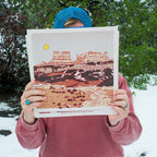 Desert Mountain #12 12 x 12 print