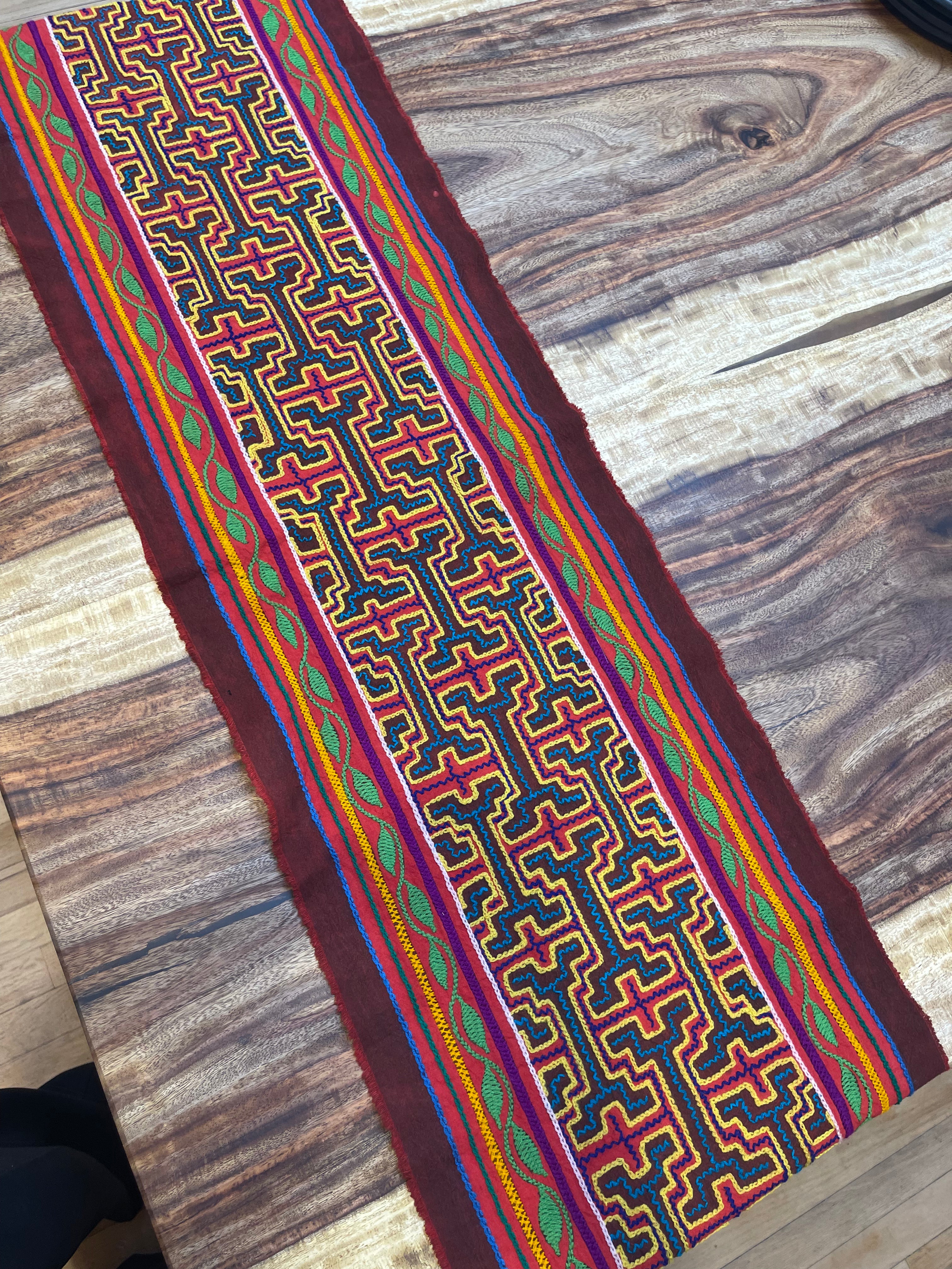 Shipibo Runner ~ Textile from the Amazon of Peru