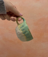 Load image into Gallery viewer, Pinched Mugs ~ Porcelain ~ Green
