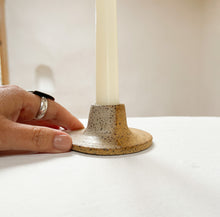 Load image into Gallery viewer, Candle Holder ~ speckled
